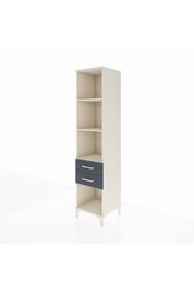 Hyperion Dolap 3 Raflı 2 Çekmeceli 44x44x195 Aytaşı-Antrasit