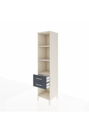 Hyperion Dolap 3 Raflı 2 Çekmeceli 44x44x195 Aytaşı-Antrasit