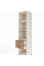 Hyperion Dolap 3 Raflı 2 Çekmeceli 44x44x195 Aytaşı-Çam