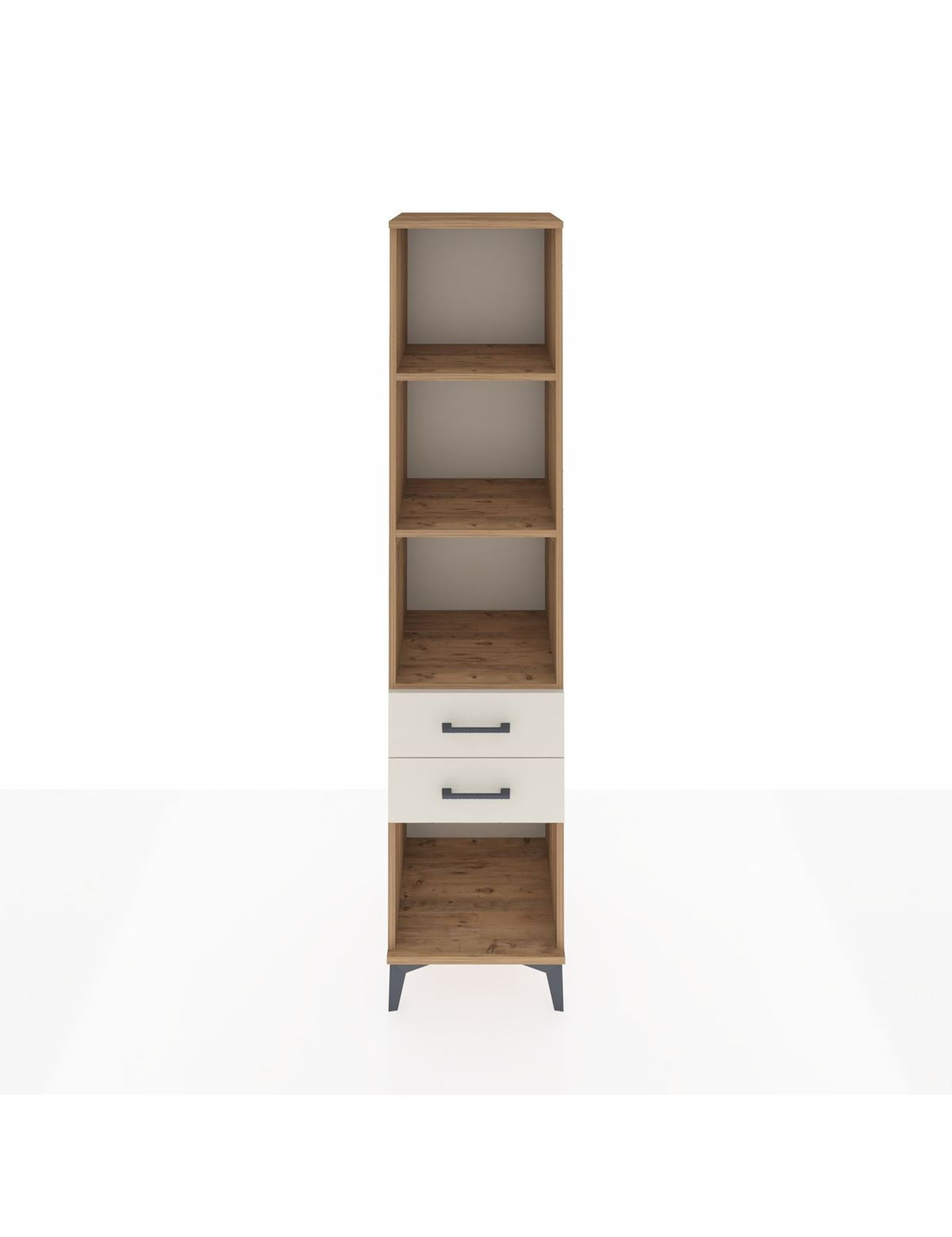 Hyperion Dolap 3 Raflı 2 Çekmeceli 44x44x195 Çam-Aytaşı