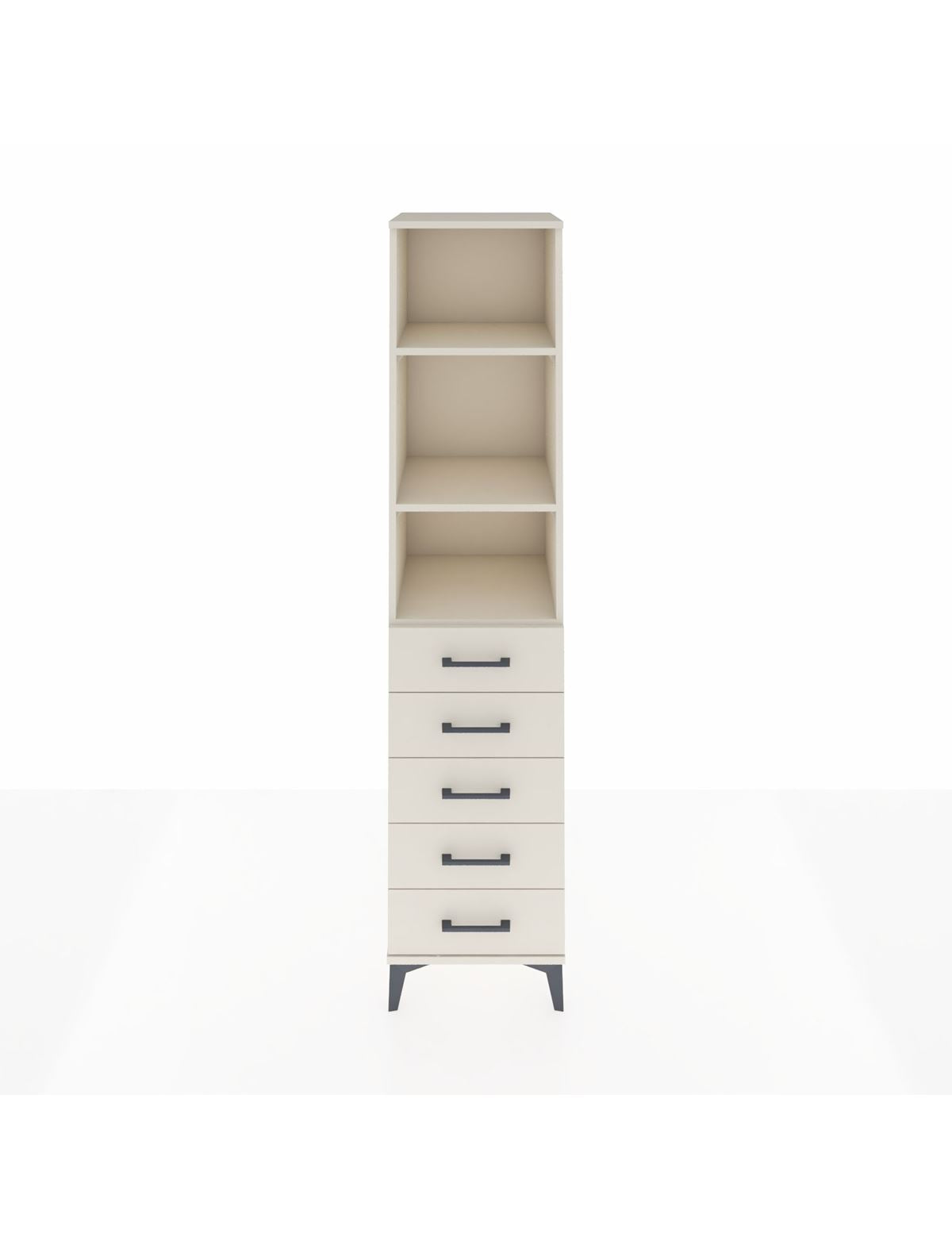 Hyperion Dolap 3 Raflı 5 Çekmeceli 44x44x195 Aytaşı-Aytaşı