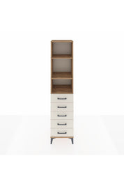 Hyperion Dolap 3 Raflı 5 Çekmeceli 44x44x195 Çam-Aytaşı