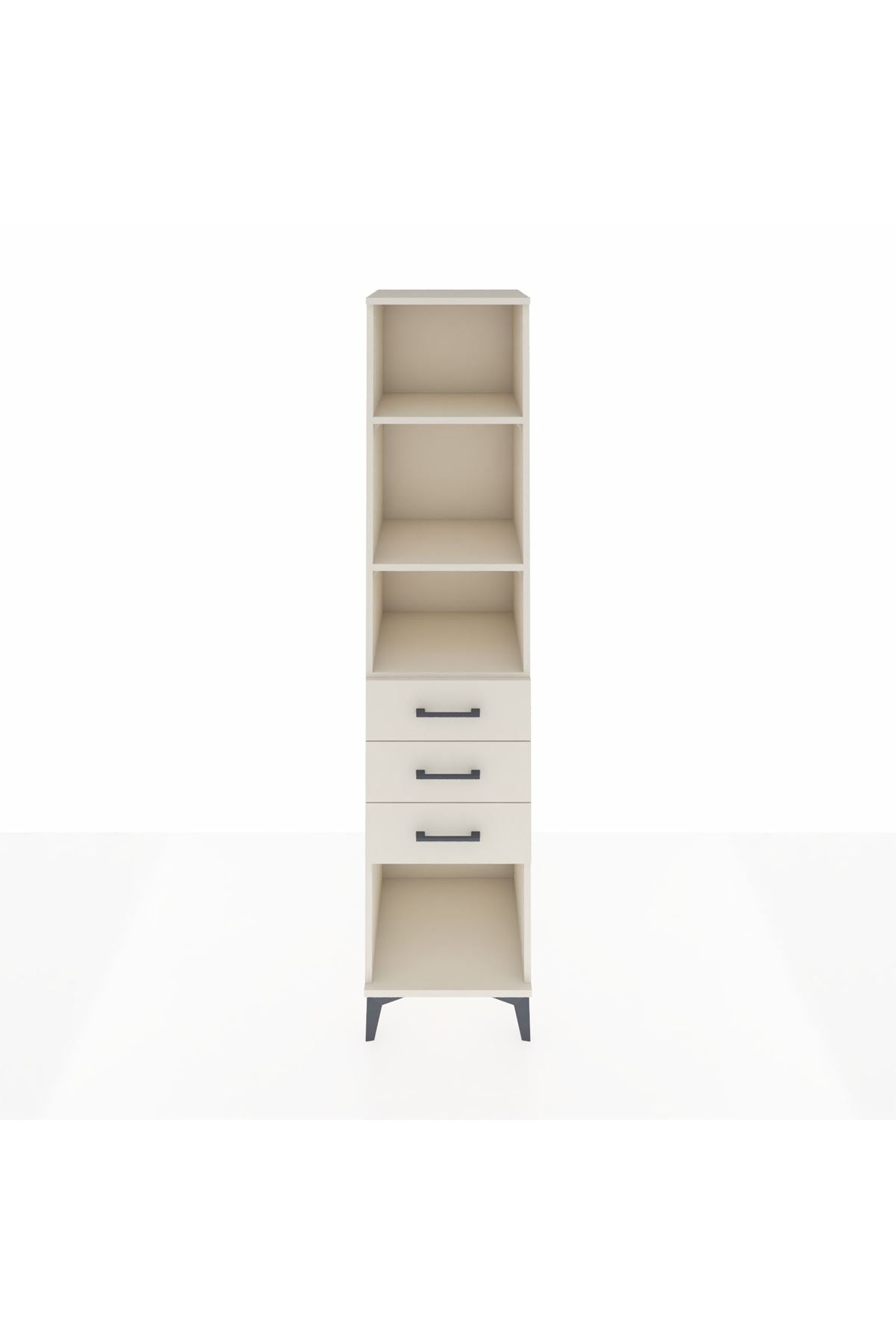 Hyperion Dolap 3 Raflı 3 Çekmeceli 44x44x195 Aytaşı-Aytaşı