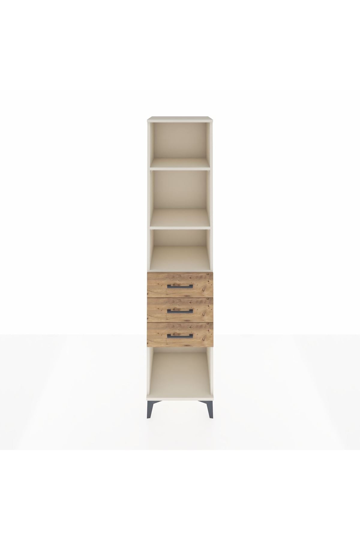 Hyperion Dolap 3 Raflı 3 Çekmeceli 44x44x195 Aytaşı-Çam