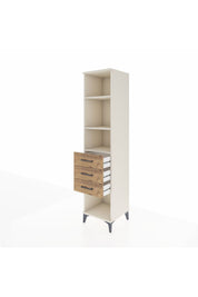 Hyperion Dolap 3 Raflı 3 Çekmeceli 44x44x195 Aytaşı-Çam