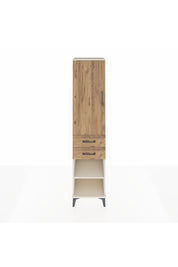 Hyperion Dolap 4 Raflı 2 Çekmeceli Tek Kapaklı 44x44x195 Aytaşı-Çam