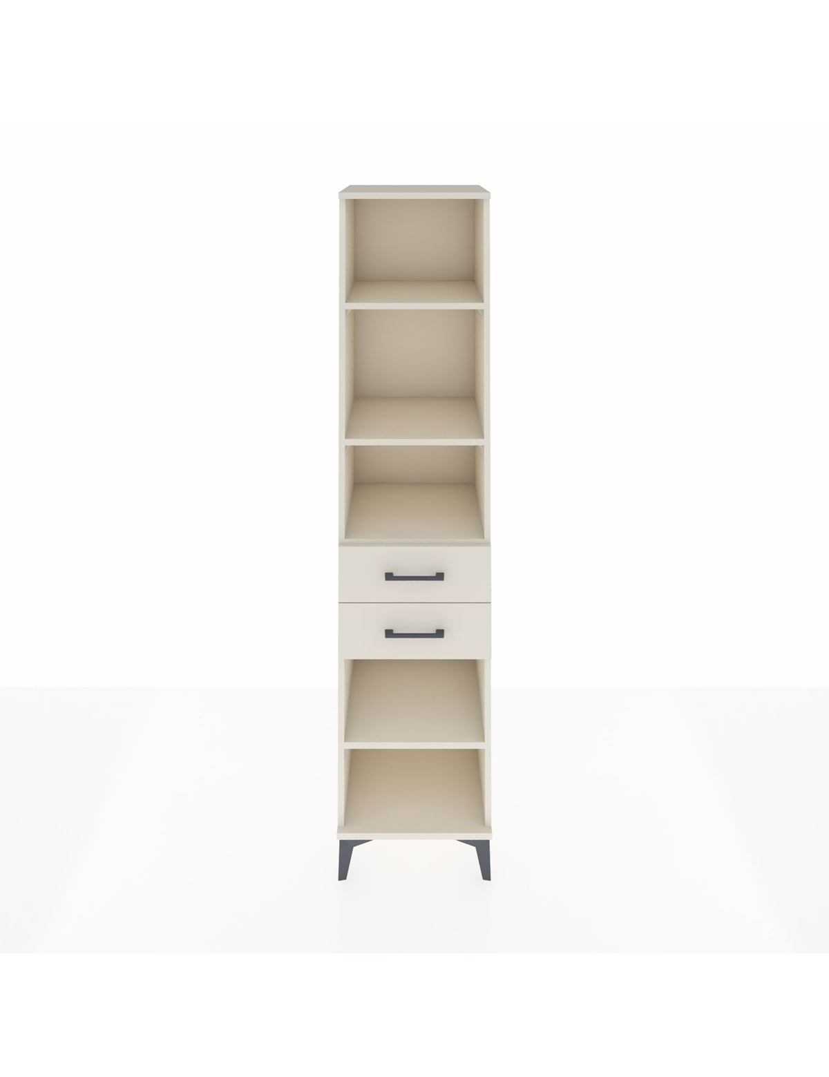 Hyperion Dolap 4 Raflı 2 Çekmeceli 44x44x195 Aytaşı-Aytaşı