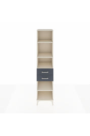 Hyperion Dolap 4 Raflı 2 Çekmeceli 44x44x195 Aytaşı-Antrasit