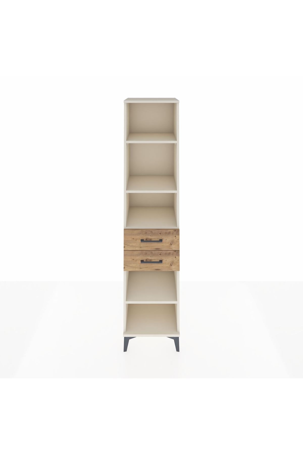 Hyperion Dolap 4 Raflı 2 Çekmeceli 44x44x195 Aytaşı-Çam