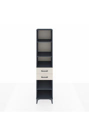 Hyperion Dolap 4 Raflı 2 Çekmeceli 44x44x195 Antrasit-Aytaşı