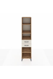 Hyperion Dolap 4 Raflı 2 Çekmeceli 44x44x195 Çam-Aytaşı