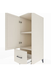 Kronos Dolap 2 Raflı Tek Çekmeceli Tek Kapaklı 44x59x134 Aytaşı-Aytaşı