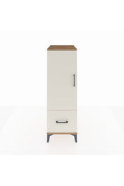 Kronos Dolap 2 Raflı Tek Çekmeceli Tek Kapaklı 44x59x134 Çam-Aytaşı