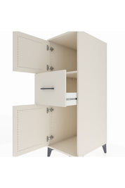 Kronos Dolap Tek Raflı Tek Çekmeceli 2 Kapaklı 44x59x134 Aytaşı-Aytaşı