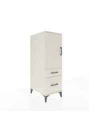 Kronos Dolap 2 Raflı 2 Çekmeceli Tek Kapaklı 44x59x134 Aytaşı-Aytaşı