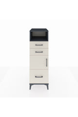 Kronos Dolap 2 Raflı 3 Çekmeceli Tek Kapaklı 44x59x134