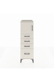 Kronos Dolap Tek Raflı 4 Çekmeceli Tek Kapaklı 44x59x134 Aytaşı-Aytaşı