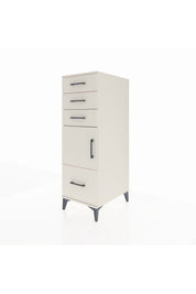 Kronos Dolap Tek Raflı 3 Çekmeceli Tek Kapaklı 44x59x134 Aytaşı-Aytaşı