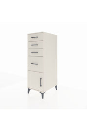 Kronos Dolap 4 Çekmeceli Tek Kapaklı 44x59x134 Aytaşı-Aytaşı