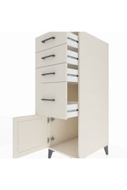 Kronos Dolap 4 Çekmeceli Tek Kapaklı 44x59x134 Aytaşı-Aytaşı