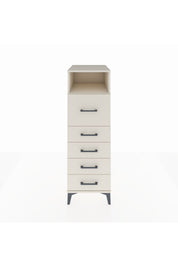 Kronos Dolap Tek Raflı 5 Çekmeceli 44x59x134 Aytaşı-Aytaşı