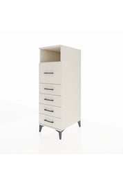 Kronos Dolap Tek Raflı 5 Çekmeceli 44x59x134 - S82M019V1C