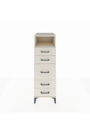 Kronos Dolap Tek Raflı 5 Çekmeceli 44x59x134 Aytaşı-Aytaşı