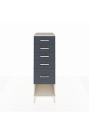 Kronos Dolap 5 Çekmeceli 44x59x134 Aytaşı-Antrasit