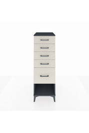 Kronos Dolap 5 Çekmeceli 44x59x134 Antrasit-Aytaşı