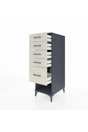 Kronos Dolap 5 Çekmeceli 44x59x134 Antrasit-Aytaşı