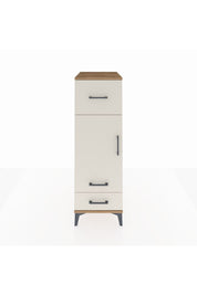 Kronos Dolap 2 Raflı 3 Çekmeceli Tek Kapaklı 44x59x134 Çam-Aytaşı