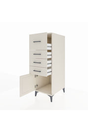 Kronos Dolap 4 Çekmeceli Tek Kapaklı 44x59x134 Aytaşı-Aytaşı