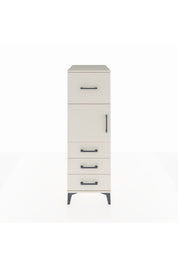 Kronos Dolap Tek Raflı 4 Çekmeceli Tek Kapaklı 44x59x134 Aytaşı-Aytaşı