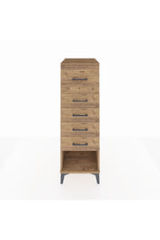 Kronos Dolap 5 Çekmeceli 44x59x134 Çam-Çam