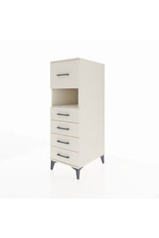 Kronos Dolap Tek Raflı 5 Çekmeceli 44x59x134 Aytaşı-Aytaşı