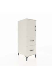 Kronos Dolap Tek Raflı 2 Çekmeceli Tek Kapaklı 44x59x134 Aytaşı-Aytaşı