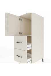 Kronos Dolap Tek Raflı 2 Çekmeceli Tek Kapaklı 44x59x134 Aytaşı-Aytaşı