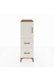 Kronos Dolap Tek Raflı 2 Çekmeceli Tek Kapaklı 44x59x134 Çam-Aytaşı