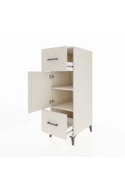 Kronos Dolap 2 Raflı 2 Çekmeceli Tek Kapaklı 44x59x134 Aytaşı-Aytaşı