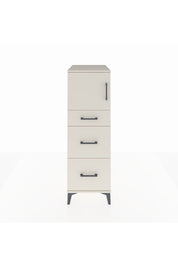 Kronos Dolap Tek Raflı 3 Çekmeceli Tek Kapaklı 44x59x134 Aytaşı-Aytaşı