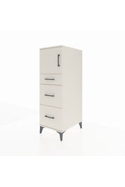Kronos Dolap Tek Raflı 3 Çekmeceli Tek Kapaklı 44x59x134 Aytaşı-Aytaşı