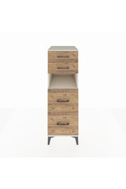 Kronos Dolap Tek Raflı 4 Çekmeceli 44x59x134 Aytaşı-Çam