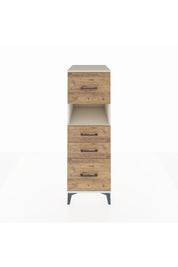 Kronos Dolap Tek Raflı 4 Çekmeceli 44x59x134 Aytaşı-Çam