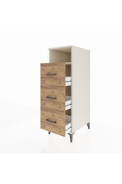 Kronos Dolap Tek Raflı 3 Çekmeceli 44x59x134 Aytaşı-Çam