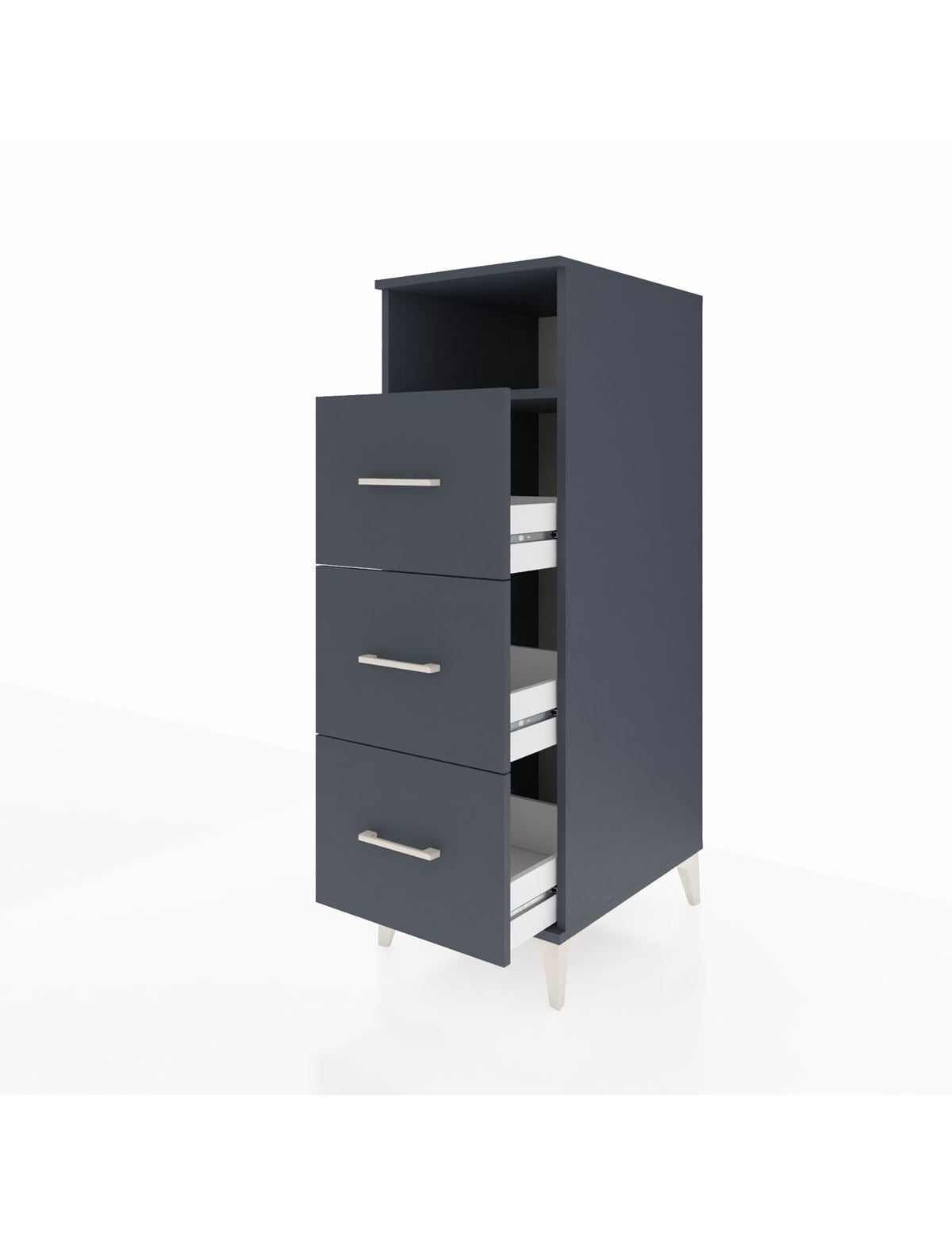 Kronos Dolap Tek Raflı 3 Çekmeceli 44x59x134 - S82M038V5C