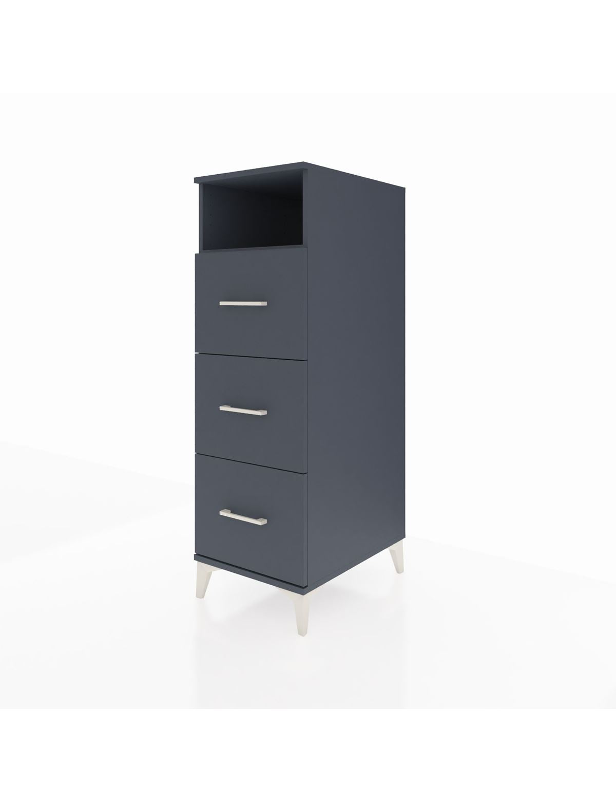 Kronos Dolap Tek Raflı 3 Çekmeceli 44x59x134 - S82M038V5C
