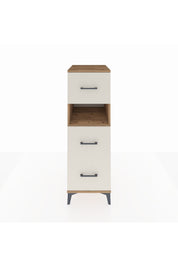 Kronos Dolap Tek Raflı 3 Çekmeceli 44x59x134 Çam-Aytaşı
