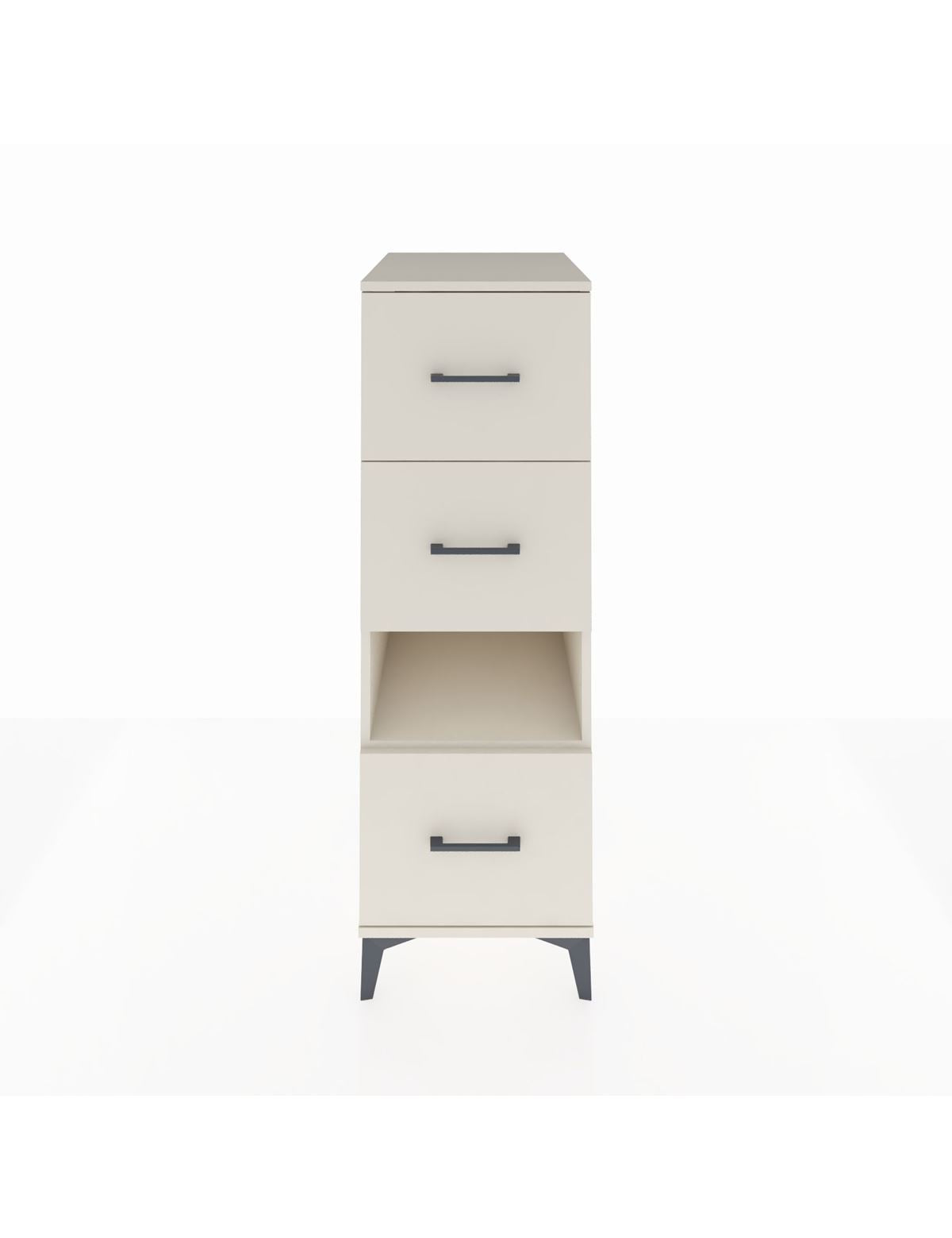 Kronos Dolap Tek Raflı 3 Çekmeceli 44x59x134 Aytaşı-Aytaşı