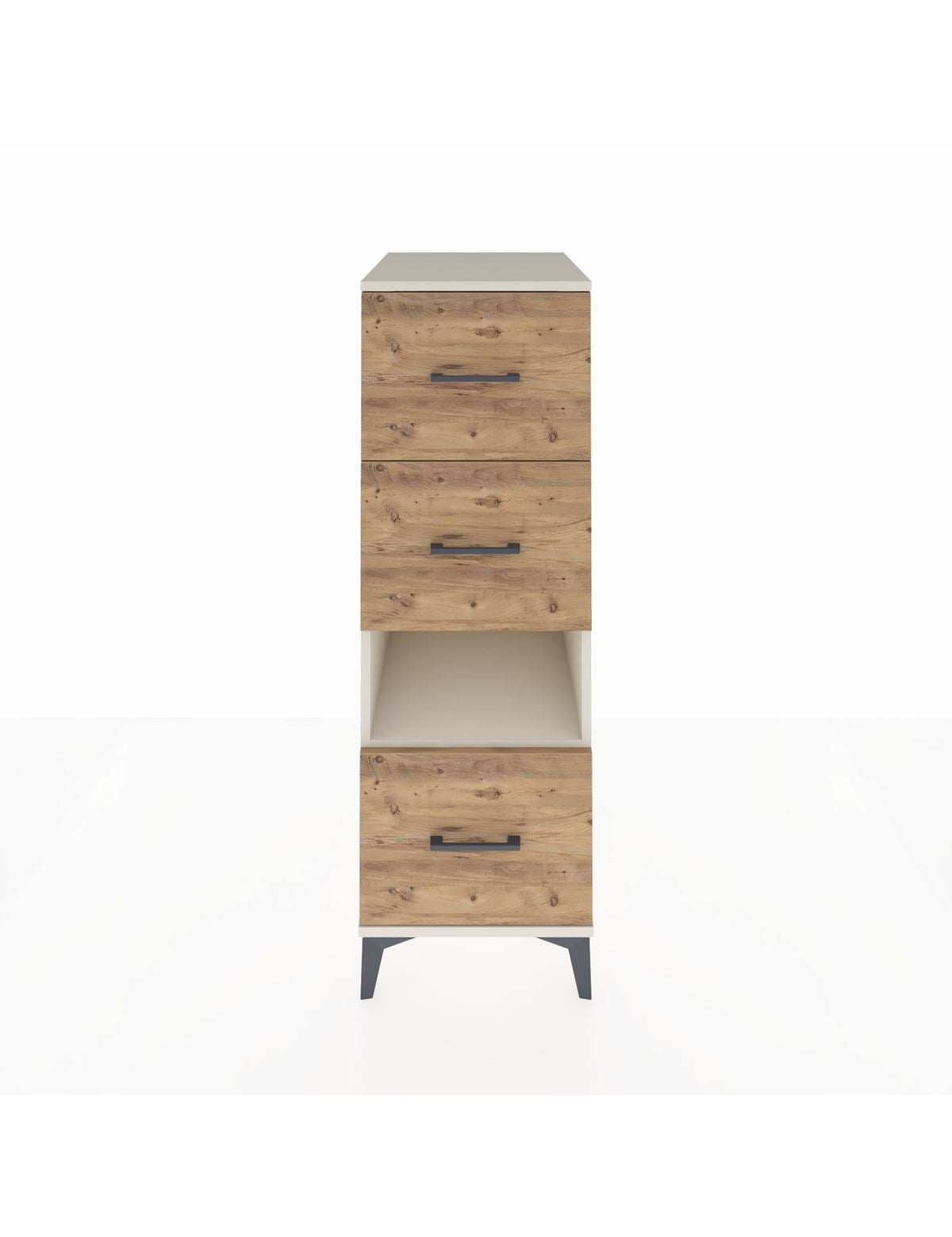 Kronos Dolap Tek Raflı 3 Çekmeceli 44x59x134 Aytaşı-Çam