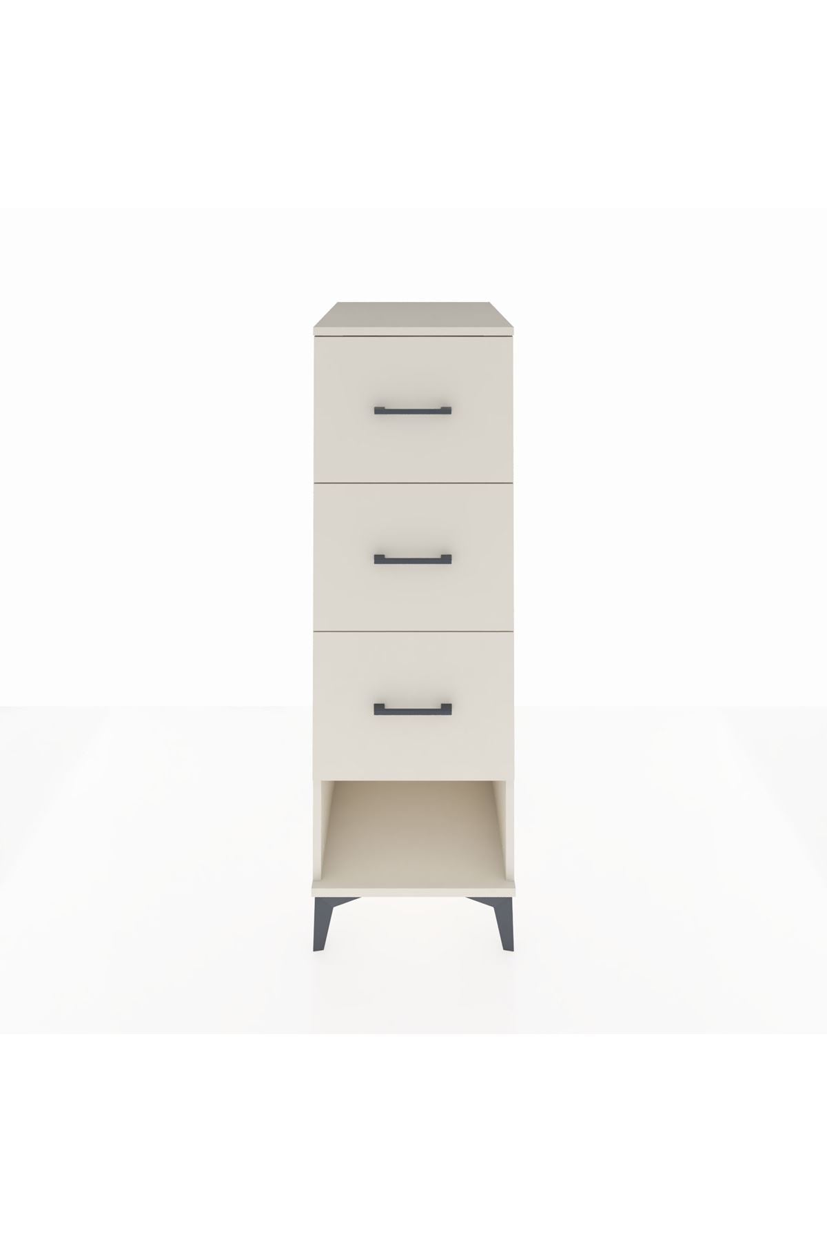 Kronos Dolap 3 Çekmeceli 44x59x134 Aytaşı-Aytaşı